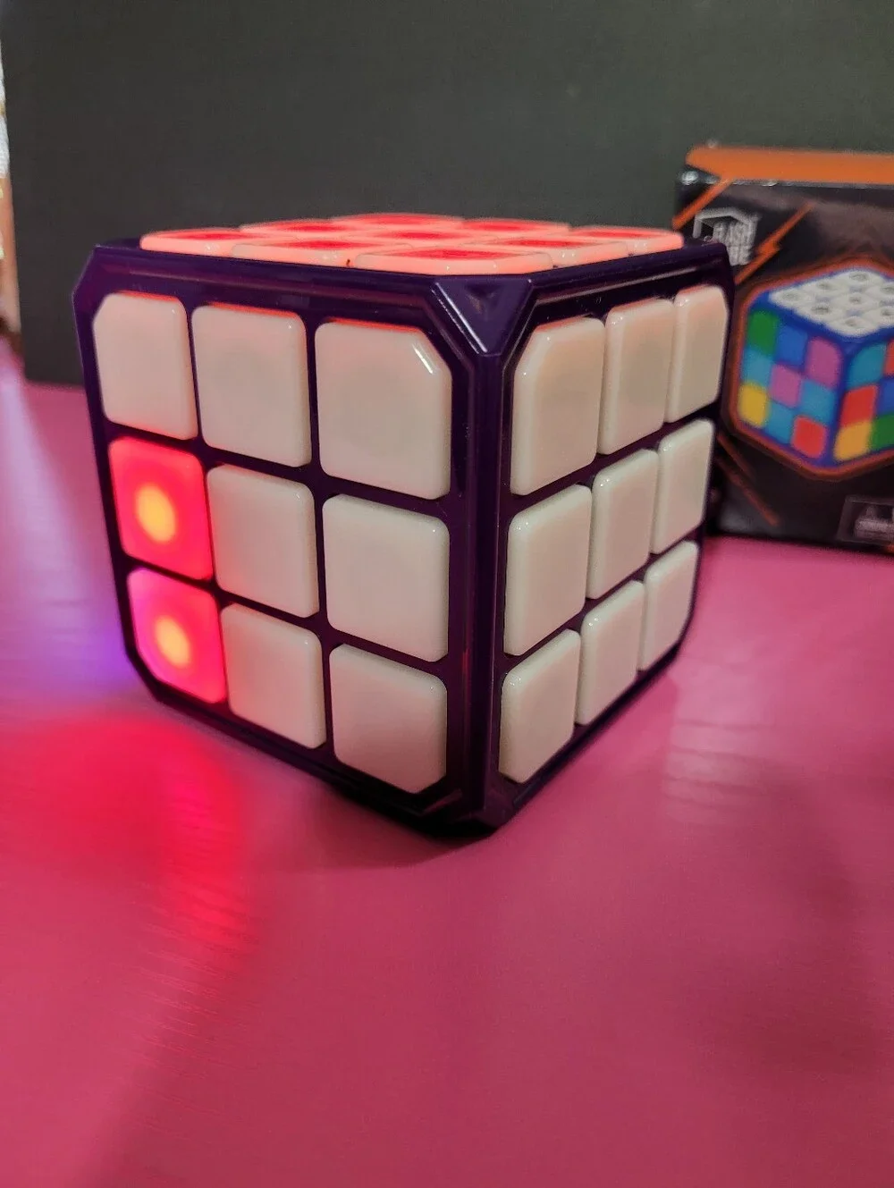Flash Cube Electronic Flash Light Touch Game